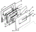 Oven Door (Model 119.7438610)
