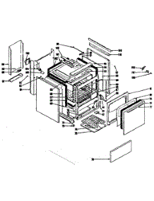Body Section parts for Kenmore Range 119.9017310 (1199017310, 119 9017310) from AppliancePartsPros.com
