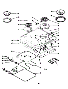 Main Top And Oven Units parts for Kenmore Range 119.9027420 (1199027420, 119 9027420) from AppliancePartsPros.com