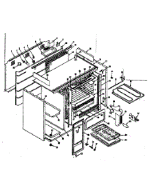 Body Section parts for Kenmore Range 119.9646700 (1199646700, 119 9646700) from AppliancePartsPros.com