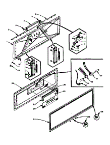 Door Parts parts for Kenmore Freezer 198.5815170 (1985815170, 198 5815170) from AppliancePartsPros.com