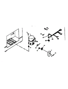 Unit Parts parts for Kenmore Freezer 198.616121 (198616121, 198 616121) from AppliancePartsPros.com