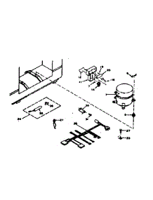 Unit Parts parts for Kenmore Freezer 198.617670 (198617670, 198 617670) from AppliancePartsPros.com