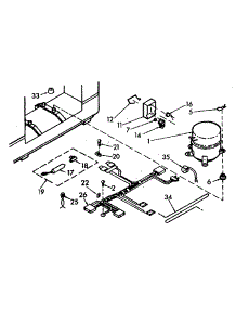 Unit parts for Kenmore Freezer 198.618240 (198618240, 198 618240) from AppliancePartsPros.com