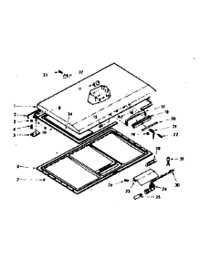 Door Parts parts for Kenmore Freezer 198.618680 (198618680, 198 618680) from AppliancePartsPros.com