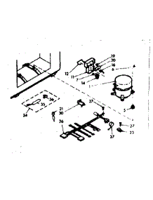Unit Parts parts for Kenmore Freezer 198.619660 (198619660, 198 619660) from AppliancePartsPros.com