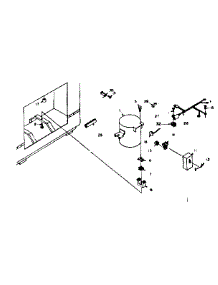 Freezer Unit Parts parts for Kenmore Freezer 198.6412150 (1986412150, 198 6412150) from AppliancePartsPros.com