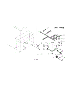 Unit Parts parts for Kenmore Freezer 198.714211 (198714211, 198 714211) from AppliancePartsPros.com