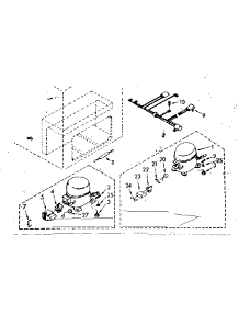 Unit Parts parts for Kenmore Freezer 198.8151845 (1988151845, 198 8151845) from AppliancePartsPros.com