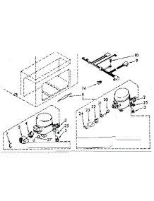 Unit Parts parts for Kenmore Freezer 198.8165585 (1988165585, 198 8165585) from AppliancePartsPros.com