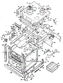 Cooktop & Case Parts parts for Kenmore Range 201.31 (1988) (20131 (1988), 201 31 (1988)) from AppliancePartsPros.com
