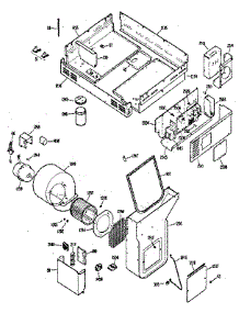 Rear Case And Plenum Assembly parts for Kenmore Electric Cooktop 223.01 (1988) (22301 (1988), 223 01 (1988)) from AppliancePartsPros.com