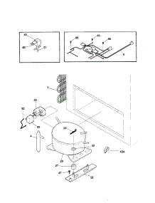 System parts for Kenmore Freezer 253.19331000 (25319331000, 253 19331000) from AppliancePartsPros.com