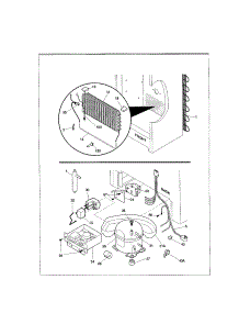 System parts for Kenmore Freezer 253.29082994 (25329082994, 253 29082994) from AppliancePartsPros.com