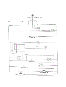 Wiring Schematic parts for Kenmore Refrigerator 253.31879100 (25331879100, 253 31879100) from AppliancePartsPros.com