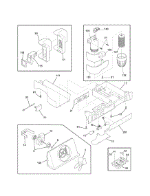 Controls parts for Kenmore Refrigerator 253.44352400 (25344352400, 253 44352400) from AppliancePartsPros.com
