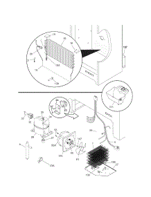 System parts for Kenmore Freezer 253.44733100 (25344733100, 253 44733100) from AppliancePartsPros.com