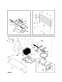 System parts for Kenmore Freestanding Freezer 253.44753111 (25344753111, 253 44753111) from AppliancePartsPros.com