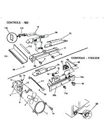 Controls parts for Kenmore Refrigerator 253.48022890 (25348022890, 253 48022890) from AppliancePartsPros.com