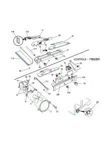Controls parts for Kenmore Refrigerator 253.48022894 (25348022894, 253 48022894) from AppliancePartsPros.com