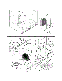 System parts for Kenmore Refrigerator 253.54334301 (25354334301, 253 54334301) from AppliancePartsPros.com