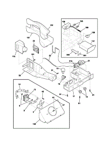 Controls parts for Kenmore Refrigerator 253.56292400 (25356292400, 253 56292400) from AppliancePartsPros.com