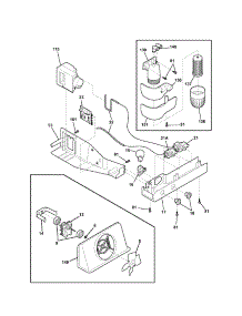 Controls parts for Kenmore Refrigerator 253.56524400 (25356524400, 253 56524400) from AppliancePartsPros.com