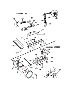 Controls parts for Kenmore Refrigerator 253.58677891 (25358677891, 253 58677891) from AppliancePartsPros.com