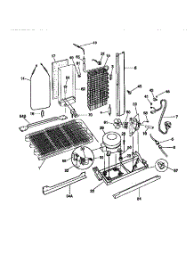 System parts for Kenmore Refrigerator 253.58677891 (25358677891, 253 58677891) from AppliancePartsPros.com