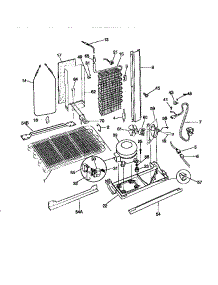System parts for Kenmore Refrigerator 253.58682891 (25358682891, 253 58682891) from AppliancePartsPros.com