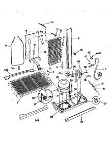 System parts for Kenmore Refrigerator 253.58685891 (25358685891, 253 58685891) from AppliancePartsPros.com