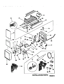 Ice Maker parts for Kenmore Refrigerator 253.58685892 (25358685892, 253 58685892) from AppliancePartsPros.com