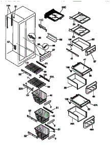 Shelves And Accessories parts for Frigidaire Refrigerator 25358687890 from AppliancePartsPros.com
