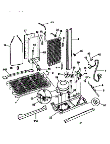 Unit Parts parts for Kenmore Refrigerator 253.58689890 (25358689890, 253 58689890) from AppliancePartsPros.com