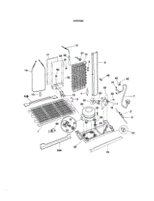 System parts for Kenmore Refrigerator 253.58689894 (25358689894, 253 58689894) from AppliancePartsPros.com