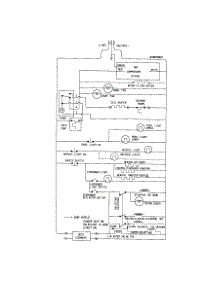 Wiring Schematic parts for Kenmore Refrigerator 253.59489991 (25359489991, 253 59489991) from AppliancePartsPros.com