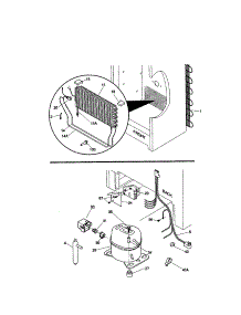 System parts for Kenmore Refrigerator 253.60721002 (25360721002, 253 60721002) from AppliancePartsPros.com