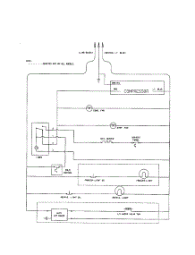 Wiring Schematic parts for Kenmore Refrigerator 253.61882102 (25361882102, 253 61882102) from AppliancePartsPros.com