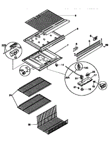 Shelves And Accessories parts for Kenmore Refrigerator 253.67800791 (25367800791, 253 67800791) from AppliancePartsPros.com