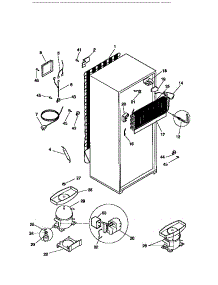 System parts for Kenmore Refrigerator 253.68132891 (25368132891, 253 68132891) from AppliancePartsPros.com