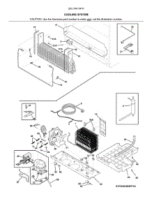 Cooling System parts for Kenmore Refrigerator 253.7041341H (2537041341H, 253 7041341H) from AppliancePartsPros.com