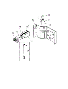 Control parts for Kenmore Air Conditioner 253.71055001 (25371055001, 253 71055001) from AppliancePartsPros.com