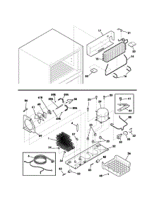 System parts for Kenmore Refrigerator 253.73093302 (25373093302, 253 73093302) from AppliancePartsPros.com