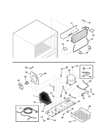 System parts for Kenmore Refrigerator 253.74164403 (25374164403, 253 74164403) from AppliancePartsPros.com