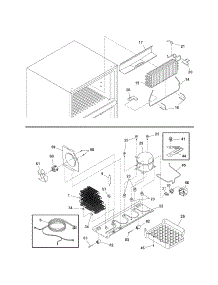 System parts for Kenmore Refrigerator 253.7419940R (2537419940R, 253 7419940R) from AppliancePartsPros.com