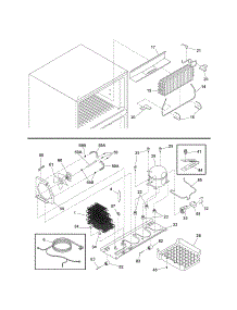 System parts for Kenmore Refrigerator 253.77170504 (25377170504, 253 77170504) from AppliancePartsPros.com