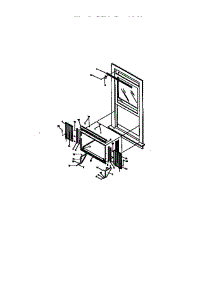Window Mounting Kit parts for Kenmore Heat Pump System 253.78145890 (25378145890, 253 78145890) from AppliancePartsPros.com