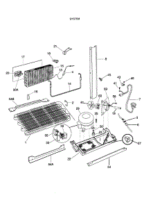 System parts for Kenmore Refrigerator 253.78296897 (25378296897, 253 78296897) from AppliancePartsPros.com