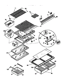 Shelves And Accessories parts for Kenmore Refrigerator 253.78832790 (25378832790, 253 78832790) from AppliancePartsPros.com