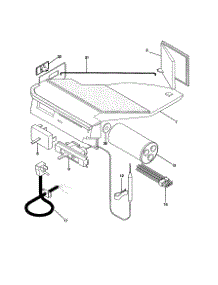 Control parts for Kenmore Air Conditioner 253.79071990 (25379071990, 253 79071990) from AppliancePartsPros.com